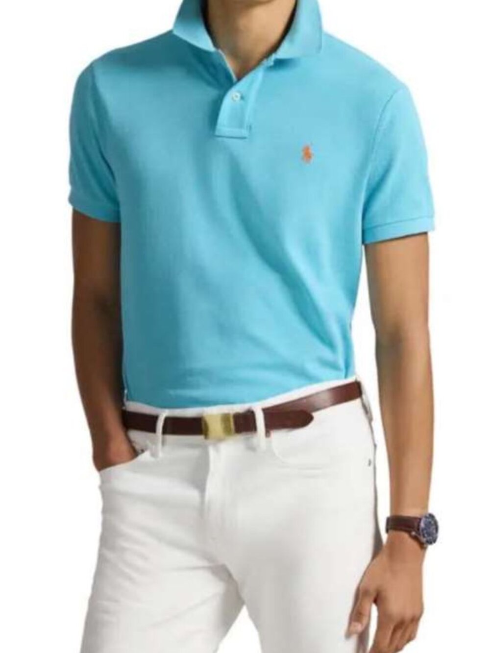 Like New Custom Fit Polo Ralph Lauren polo shirt men sz S